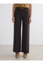 LCW Vision Brown Polyviscose Straight-Leg & Slim-Fit Narrow-Legged Women's Pants, Featuring the ALITA CITY Touch - 2