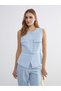 I Zero Roba Collar Crepe Women's Vest from Freezen Store - 2