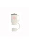 Quencher Thermos Compatible // Model Straw Stopper - White 2 Pieces - 4