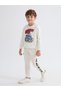 Quality Parts Beli Corded Printed Boy's Jogger Sweatpants from Çelebi Store