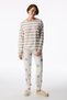 Beige Not Today Polka Dot Patterned Pajama Bottoms - 3