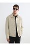 Standard Fit Long Sleeve Velvet Men's Shirt Jacket by Uzg Store for Style Enthusiasts