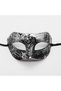 Deluxe Series Entertainment Product: Antique-Style Silver Face Mask - Antique-Style Ball Mask - 5