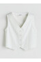 V Planting Gabardine Girls' Plain Vest for Style Seekers from Uzg Store - 4