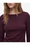 Cotton Draped Asymmetrical Cut Long Bell-Sleeve T-Shirt - 3