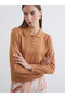Women's Triko Sweater with Turn-Down Roba Collar for Style Seekers from Uzg Store