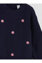 I Zero Roba Collar Embroidered Girls' Knitwear Sweater from Freezen Store - 5