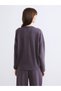 TWO MT SHOP QUALITY LCW Vision Purple Boat Neck Women's Sweatshirt - 4