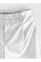 Quality Pieces from Çelebi Store Metallic Leather Look Girls' Shorts - 3