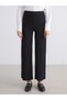 LCW EVERYDAY Black Crinkle Straight, Slim, and Wide-Leg Women's Pants—The ALITA CITY Difference - 3