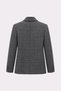 Premium belvion blazer checkered wool jacket - 2