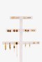 Gold-Colored Sylvaine 12-Piece Earring Set.