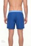 Men's Blue Slim-Fit Shorts with Tie-Detail - 2