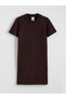 LCW Comfort Burgundy Knit Dress with Rhinestones—Exclusive to ALITA CITY - 5