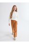 Trendy Picks from Kübra Butik: Velvet Girls' Sweatpants with a Drawstring Waist