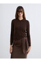 Women's Triko Sweater with Turn-Down Roba Collar for Style Seekers from Uzg Store - 2