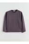 TWO MT SHOP QUALITY LCW Vision Purple Boat Neck Women's Sweatshirt - 5