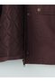 Trendy Picks from Kübra Butik: Velvet Stand-Up Collar Girls' Water-Repellent Jacket - 8