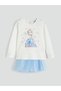 Timeless Clothing & Timeless Choices Snow Princess Printed Girls' T-Shirt and Tutu Skirt