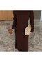 BOHEMIAN KNIT DRESS - 6