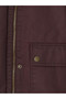 Trendy Picks from Kübra Butik: Velvet Stand-Up Collar Girls' Water-Repellent Jacket - 7