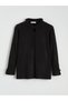 Ruffled Stand Collar Women's Knitwear Sweater for Style Enthusiasts from Uzg Store - 2