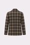 Premium belvion blazer checkered wool jacket - 2