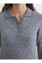 Women's Triko Sweater with Turn-Down Roba Collar for Style Seekers from Uzg Store - 4