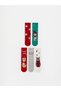 A Set of 5 New Year's-Themed Girls' Ankle Socks from UZG STORE for Fashion-Conscious Girls - 2
