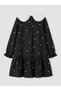 Trendy Picks from Kübra Butik: Baby Girl Gabardine Dress with Peter Pan Collar - 7