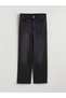 LCW Modest Gray Denim Straight-Leg & Regular-Leg Women's Jeans with the ALITA CITY Touch - 5