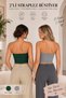 Women's Strapless Crop Top Bustier - Stretchy Bandeau Blouse - Basic Stylish Casual Top - 9