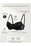 Silicone Unpadded Lace Bra - 5