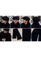 Trend Men's British Style Woolen Cap Hat & Thessaloniki Knitted Tassel Scarf Set - 2