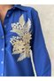 Flower Detailed Shirt - 2