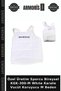 Custom-Made Athlete's Individual KGK-300-M White Karate Body Protector, Size M