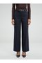 73240 Plaid Pants with a Belt - 4