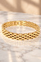 Steel Jubilee-Style Watch Band Bracelet, 10 mm, Gold-Tone | Tarnish-Resistant, Men's, 2-Year Warranty - 2