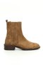 Genuine Suede Leather Women's Tobacco-Colored Boots - ZB121