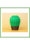 3D-Printed Cactus Cat Scratcher, Wall-Mounted Cat Scratching Toy, Catnip GEN01
