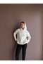 Fleece Hooded Knit Sweatshirt - 3