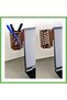 3D Printed Monitor Pen Holder - Honeycomb Pattern Laptop Edge Hexagonal Pen Holder - Brown Gen01