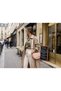 Soft Pink Soft Leather Women's Single-Layer Shoulder Bag with Gold Accents, 23x15 cm GEN01 - 4