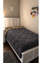Single-Size 4-Piece Patterned Reversible Welsoft Fleece Set & 155x215 cm - 2