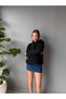 Fleece Hooded Knit Sweatshirt - 4
