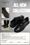 Men's Genuine Leather Casual Shoes, Black, Laceless, Elastic, Orthopedic, Lightweight, Non-Slip Sole, Everyday and Office Use - 7