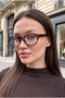 Larissa Leopard-Frame Ultra Lightweight Blue Light-Blocking Women's Screen Glasses - 5