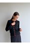 Buttoned, Piped, Soft Wool Cardigan