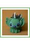 3D-Printed Knitted Pencil Holder - Cute Character Desktop Pen Organizer - Green GEN01