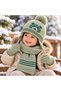 1-4 Years Old Boy Scarf-Beret-Glove Set - 3